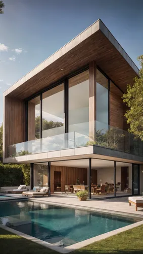 modern house,modern architecture,luxury property,pool house,3d rendering,dunes house,mid century house,luxury home,luxury real estate,contemporary,modern style,house shape,mid century modern,house by the water,beautiful home,render,corten steel,archidaily,timber house,smart home
