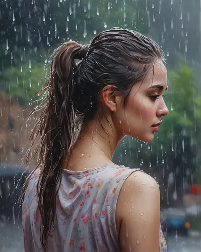 in the rain,wet girl,walking in the rain,rain shower,girl washes the car,drenched,wet,rainy,rain,rainy day,rainwater,wet smartphone,monsoon,rains,heavy rain,spark of shower,rainstorm,girl walking away,rainy weather,rainwater drops,Photography,General,Natural