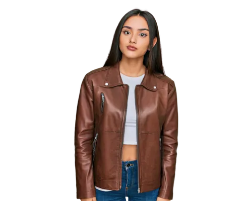 leather jacket,leather texture,neerja,jacket,social,derivable,portrait background,denim background,suhana,leather,women's clothing,leatherette,women clothes,jeans background,oilskin,deerskin,outer,pragathi,veste,fashion vector,Illustration,Retro,Retro 16