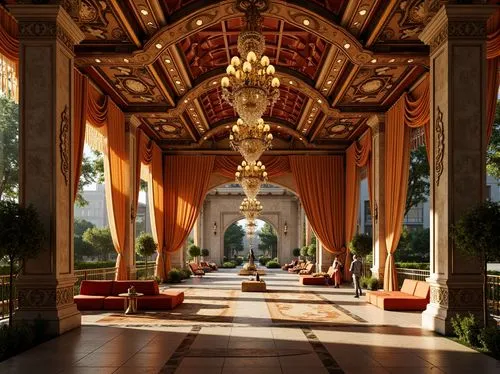 naboo,cochere,amanresorts,corridor,opulence,ritzau,ballroom,alcazar of seville,opulently,hall of supreme harmony,water palace,dorne,dolmabahce,royal interior,viceroy,chhatris,opulent,mandap,palace garden,beverly hills hotel