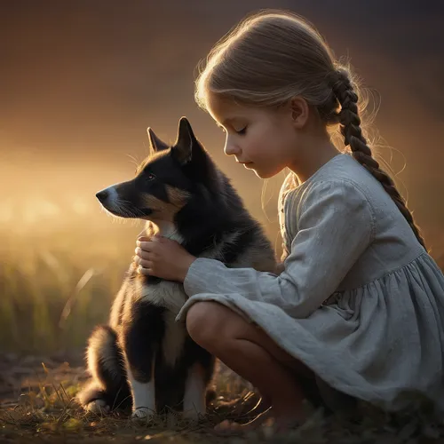 girl with dog,boy and dog,tenderness,little boy and girl,innocence,companion dog,companionship,king shepherd,dog and cat,child fox,vintage boy and girl,schipperke,little girl and mother,german shepherd,shiloh shepherd dog,little girl,the little girl,children's background,mans best friend,black shepherd,Photography,Documentary Photography,Documentary Photography 22