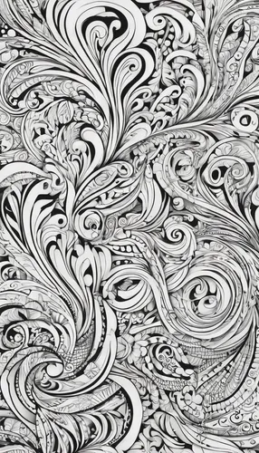 whirlpool pattern,japanese wave paper,fluid flow,wave pattern,waves circles,swirls,water waves,paisley pattern,coral swirl,paisley digital background,swirling,a sheet of paper,japanese waves,wrinkled paper,fluid,abstract backgrounds,ripples,background abstract,marbled,aluminium foil,Illustration,Black and White,Black and White 05