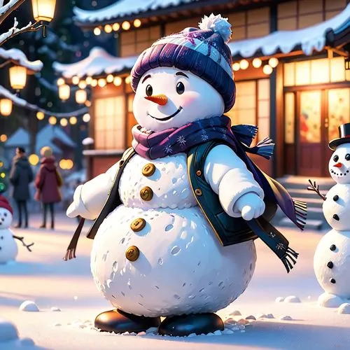 disney baymax,olaf,christmas snowman,snowmen,snowman marshmallow,christmas snowy background,Anime,Anime,Cartoon