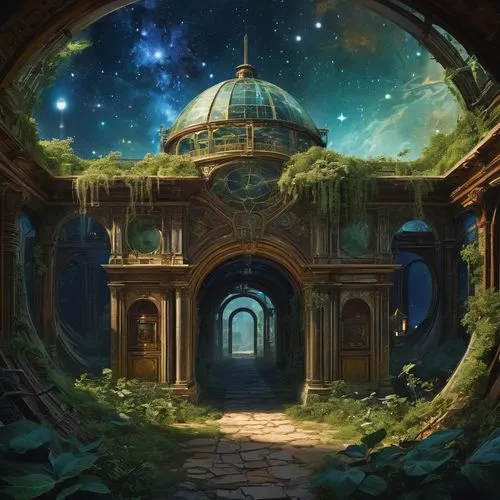 alfheim,fantasy picture,hall of the fallen,fantasy landscape,schierstein,calydonian,dandelion hall,threshhold,the threshold of the house,legendarium,fantasy art,nidularium,citadels,sanctum,portal,background images,arcanum,arboreus,elfland,mysterium,Conceptual Art,Fantasy,Fantasy 05