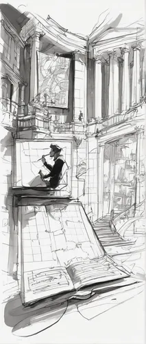 sketch,studies,study,game drawing,white temple,store fronts,pantheon,scribble,scribble lines,ancient buildings,summer palace,practice,drawing course,roofs,watercolor paris balcony,noodling,colosseum,terraced,teacups,backgrounds,Illustration,Black and White,Black and White 08