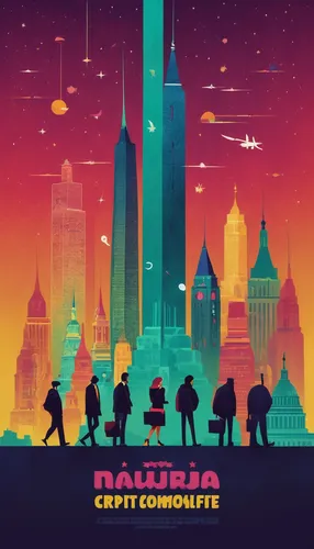 capital cities,compans-cafarelli,capitol,metropolis,cosmonaut,cg artwork,cyberpunk,capital city,sci - fi,sci-fi,overtone empire,cosmonautics day,comet,media concept poster,trek,sci fi,travel poster,cities,empire,vector people,Conceptual Art,Daily,Daily 20