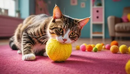 cats playing,egg hunt,playing with ball,dog toys,happy easter hunt,playtime,Photography,General,Fantasy