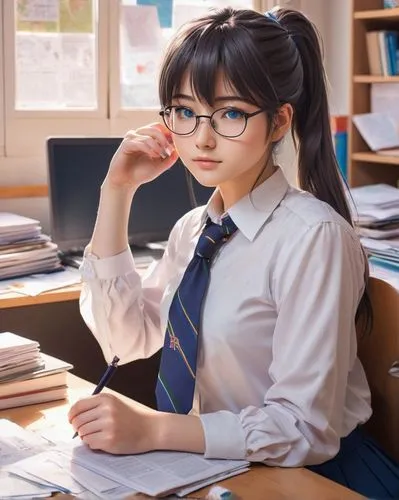 sumiala,secretarial,megane,ritsuko,girl studying,miyuki,office worker,ayumi,secretary,anime japanese clothing,kiyoko,kuriyama,komi,schoolteacher,yabuki,akimoto,yumei,shizuku,jurata,azusa nakano k-on,Illustration,Black and White,Black and White 15