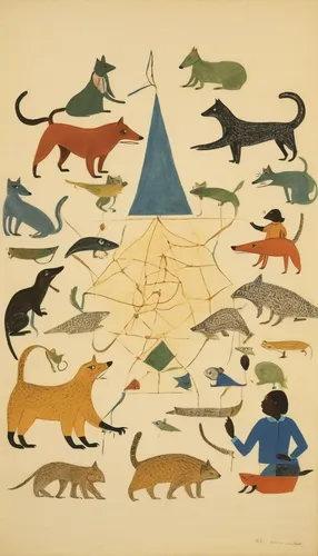 round animals,animal shapes,vintage cats,geometrical animal,animal icons,animal migration,animals,ccc animals,cat european,kate greenaway,heraldic animal,animalia,animals hunting,felines,small animals,capricorn kitz,the animals,noah's ark,forest animals,whimsical animals,Art,Artistic Painting,Artistic Painting 47