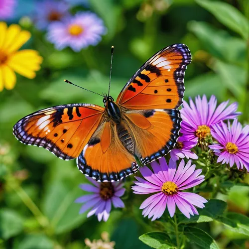 lycaena phlaeas,butterfly on a flower,orange butterfly,euphydryas,lycaena,butterfly background,gulf fritillary,polygonia,ulysses butterfly,butterfly floral,brush-footed butterfly,french butterfly,viceroy (butterfly),hesperia (butterfly),passion butterfly,northern brown argus,coenonympha tullia,peacock butterfly,coenonympha,melanargia,Photography,General,Realistic