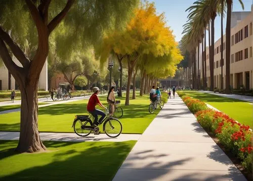 bicycle path,bikeways,csulb,bikeway,bicycle lane,bike path,ucr,caltech,csula,csuf,csun,gcu,stanford university,sdsu,usc,sjsu,greenways,renderings,bicycle ride,sunnyvale,Art,Artistic Painting,Artistic Painting 29