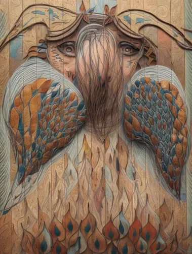 wood angels,harpy,promethea silkmoth,wood elf,baroque angel,bird wings,winged heart,wood carving,angel wings,wood art,regal moth,on wood,winged,celtic harp,carved wood,archangel,boho art,angel playing