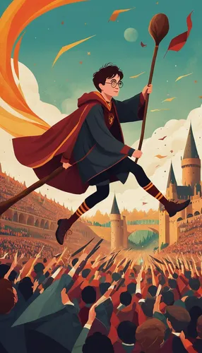 the pied piper of hamelin,broomstick,torch-bearer,potter,harry potter,game illustration,sci fiction illustration,pied piper,conductor,puy du fou,rome 2,cauldron,hero academy,pyrogames,highland games,quarterstaff,merida,vector illustration,wand,scythe,Conceptual Art,Daily,Daily 20