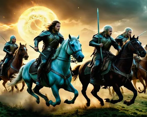 rohirrim,thingol,dragonlance,noldor,silmarillion,horsemen,Photography,General,Natural