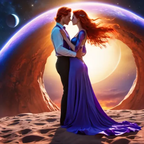 fantasy picture,romancing,melian,celestial bodies,romanced,garamantes,romantic scene,romanticizes,affirmance,elopement,romantica,fireheart,sci fiction illustration,holton,valentierra,ermione,fantasy art,romanza,nakshatras,hesperides