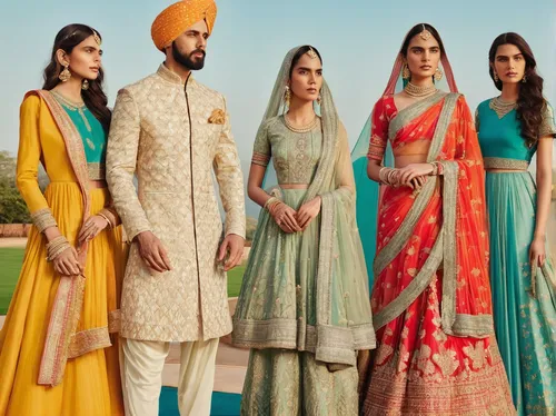 Anita Dongre Jaipur Love 2019 Bride And Groomswear Collection - Frugal2Fab,golden weddings,raw silk,bridal clothing,seven citizens of the country,dowries,sikh,sarapatel,bollywood,gold-pink earthy colo