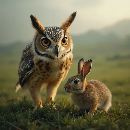 hares,rabbit owl,cottontails,young hare,lagomorphs,female hares