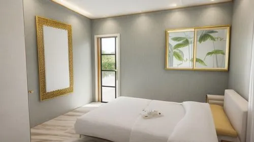 gold stucco frame,guest room,3d rendering,guestroom,luxury bathroom,modern room,room divider,render,interior decoration,bridal suite,stucco frame,bedroom,beauty room,stucco wall,wall plaster,modern minimalist bathroom,hallway space,gold wall,interior modern design,japanese-style room,Interior Design,Bedroom,Coast,Seaside Balcony