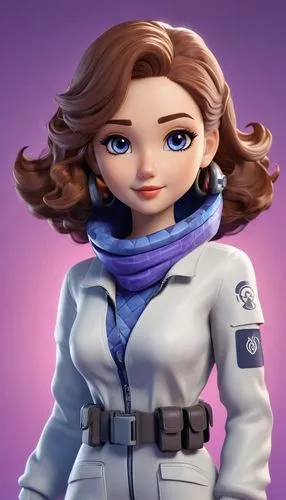 ssx,female doctor,organa,lady medic,earhart,leia,Unique,3D,3D Character