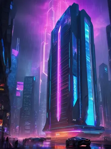 cybercity,cybertown,futuristic landscape,cyberpunk,cyberport,metropolis,cityscape,cyberworld,futuristic,cyberia,fantasy city,dystopian,skyscraper,futurist,colorful city,cybertron,monoliths,the skyscraper,megacorporation,polara,Conceptual Art,Sci-Fi,Sci-Fi 10