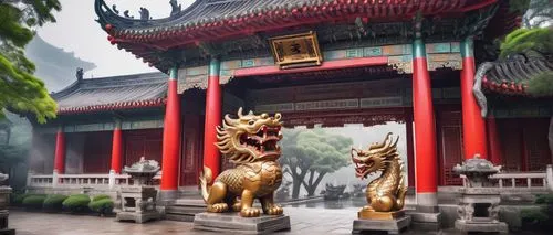 qilin,jingshan,lion fountain,shijingshan,qibao,summer palace,white temple,shaoxing,shuozhou,buddhist temple,qufu,chengdu,xiping,hengdian,chaozhou,the golden pavilion,dacheng,golden dragon,hengshan,wudang,Conceptual Art,Sci-Fi,Sci-Fi 30