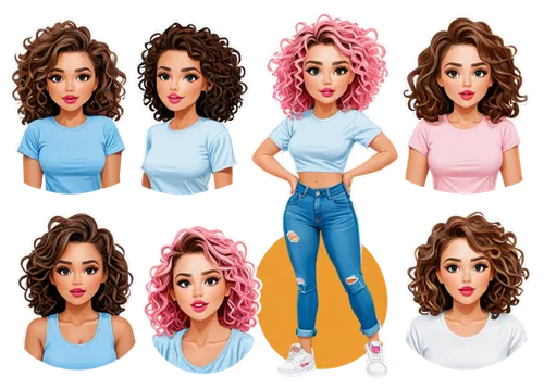 icon set,lydians,thirlwall,hairstyles,dressup,leighs,fashion vector,cute cartoon character,zoheir,cute cartoon image,my clipart,ziade,derivable,pinzi,vectorial,set of cosmetics icons,retro cartoon people,perrie,mixers,vector graphics,Unique,Design,Sticker