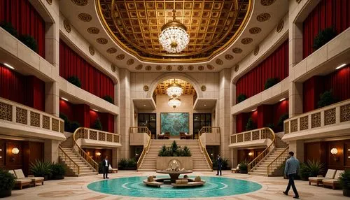 venetian hotel,emirates palace hotel,intercontinental,hotel lobby,hotel hall,lobby,caesars palace,hall of nations,kempinski,luxury hotel,dragon palace hotel,grand hotel,emporium,largest hotel in dubai,entrance hall,grand hotel europe,hotel riviera,art deco,atrium,borgata