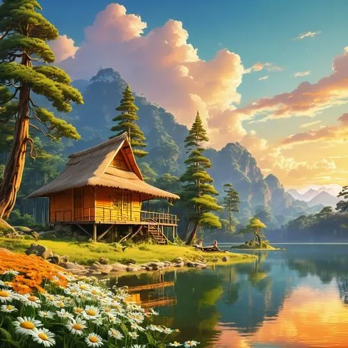 landscape background,fantasy landscape,beautiful landscape,japan landscape,home landscape,mountain scene,world digital painting,background view nature,nature landscape,landscapes beautiful,mountain landscape,full hd wallpaper,fantasy picture,beautiful japan,beautiful lake,landscape nature,meadow landscape,cartoon video game background,mountainous landscape,salt meadow landscape,Photography,General,Realistic