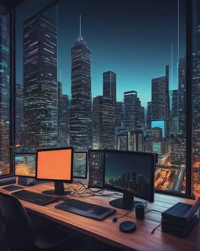 blur office background,computer workstation,modern office,computer room,working space,workstations,desk,cybertown,cyberscene,offices,desktops,workspaces,office desk,cybercity,cyberport,thinkcentre,deskpro,the server room,cubicle,night administrator,Illustration,American Style,American Style 15