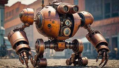 mech,steampunk,hotbot,war machine,mechanoid,minibot,Photography,General,Realistic