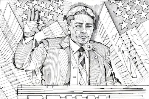 santiago calatrava,calatrava,politician,announcer,orator,advertising figure,alejandro vergara blanco,conductor,organist,abdel rahman,hand-drawn illustration,caricature,coloring page,speech,fool cage,j