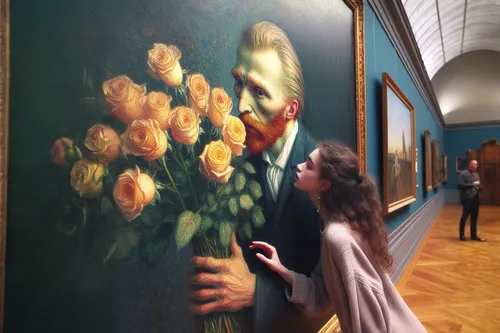 girl in flowers,girl picking flowers,flower painting,beautiful girl with flowers,art museum,splendor of flowers,art gallery,post impressionist,with a bouquet of flowers,with roses,kiss flowers,flower of passion,holding flowers,flower art,fine art,vintage art,falling flowers,paintings,art painting,everlasting flowers