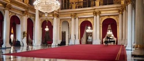 royal interior,hall of nations,foyer,corridor,capitolio,hallway,entrance hall,llotja,saint george's hall,ballroom,palacio,enfilade,villa farnesina,honorary court,presidential palace,palace of the parliament,europe palace,burgtheater,crown palace,ritzau,Conceptual Art,Oil color,Oil Color 15