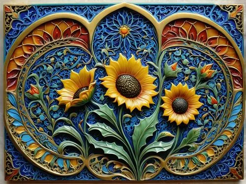 floral ornament,maiolica,floral rangoli,majolica,floral decoration,decorative plate,Art,Classical Oil Painting,Classical Oil Painting 36