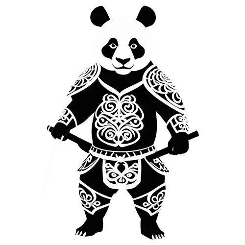 panda warrior,chinese panda,pandabear,panda,panda bear,pandero jarocho,kawaii panda,bagua,giant panda,oliang,pandas,kajukenbo,mascot,kung,po,bamboo,baguazhang,little panda,shaolin kung fu,black and wh