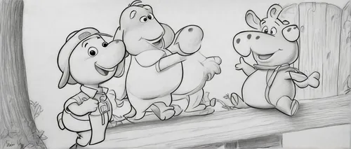 cartoon elephants,cartoon forest,piglet barn,wooden sheep,cute cartoon image,toons,snoopy,kids illustration,line art animals,playschool,animated cartoon,woodland animals,barnyard,mice,children drawing,clay animation,hand-drawn illustration,sheet drawing,cute cartoon character,farmyard,Illustration,Black and White,Black and White 30