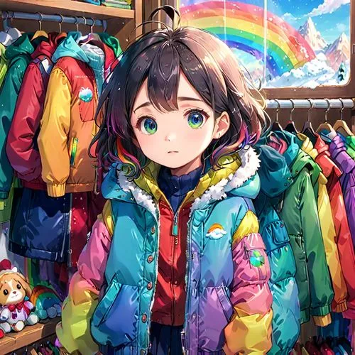 parka,kumiko,anime japanese clothing,winter clothing,snowsuit,winter clothes,Anime,Anime,Traditional