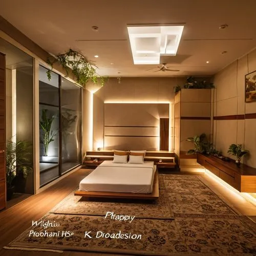 Modern luxury design, ,a el room with wooden floors and a large bed,japanese-style room,donghia,interior modern design,sleeping room,modern room,oticon,ryokan,search interior solutions,interior decora