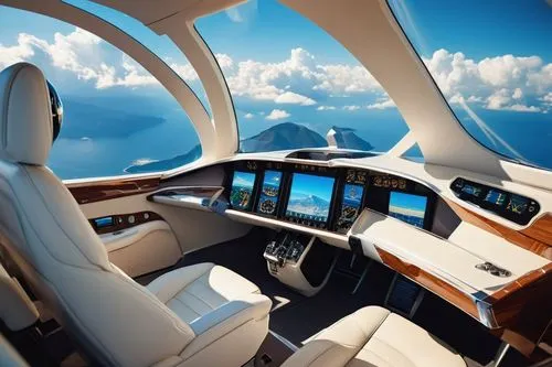 spaceship interior,yachting,private plane,netjets,corporate jet,yacht exterior,flybridge,flightdeck,yacht,gulfstreams,aboard,sunseeker,learjets,yachts,pilothouse,on a yacht,cockpit,cockpits,onboard,chartering,Conceptual Art,Fantasy,Fantasy 06