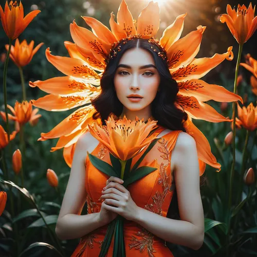 orange dahlia,orange lily,tiger lily,orange flower,flame flower,flower fairy,dahlia,flame lily,fire flower,orange petals,beautiful girl with flowers,orange rose,orange flowers,dahlia dahlia,sun flowers,orange roses,elven flower,fire poker flower,lily flower,star dahlia,Photography,Artistic Photography,Artistic Photography 12