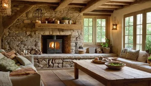 fireplace,provencal life,fire place,sitting room,coziness,fireplaces,home interior,rustic aesthetic,breakfast room,coziest,country cottage,hameau,wooden beams,summer cottage,rustic,casabella,family room,inglenook,livingroom,living room,Art,Classical Oil Painting,Classical Oil Painting 41