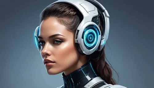 wireless headset,headset,headset profile,bluetooth headset,audio player,headsets,headphone,headphones,cybernetics,casque,wireless headphones,cyborg,music player,sci fiction illustration,earphone,airpod,women in technology,wearables,electronic music,head woman,Conceptual Art,Daily,Daily 04