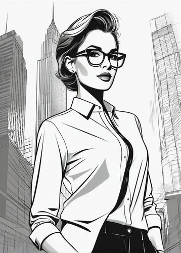 comic halftone woman,businesswoman,business woman,office line art,selina,secretarial,inking,business girl,sprint woman,pauling,pitchwoman,inks,penciler,penciller,cosima,villainess,penciling,oeming,superheroine,librarian,Illustration,Black and White,Black and White 04