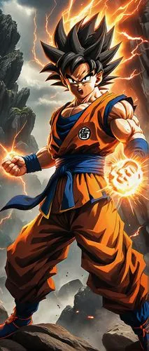 goku,son goku,kame sennin,cleanup,takikomi gohan,dragon ball,dragon ball z,fire background,dragonball,vegeta,nine-tailed,naruto,defense,monsoon banner,aaa,orange,alibaba,cg artwork,diya,wall,Conceptual Art,Oil color,Oil Color 11