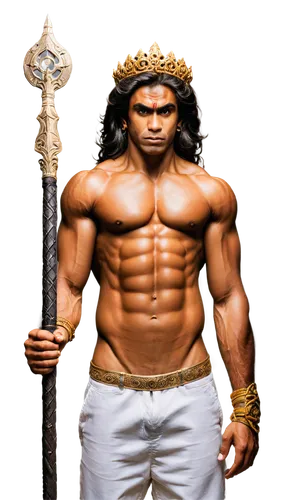 ramayan,ramayana,barbarian,jawaharlal,god shiva,greek god,lord shiva,hanuman,king caudata,nataraja,rudraksha,shiva,vishuddha,bodybuilding,king coconut,body building,muhammad,mohammed ali,devikund,brahma,Illustration,Realistic Fantasy,Realistic Fantasy 23