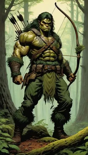 skaar,orc,orcish,barbarian,half orc,bugbear,orcs,beorn,hulka,warrior and orc,turok,thrall,frontiersman,woodsman,hyborian,woodcutter,gnoll,hereward,krausert,orky,Conceptual Art,Daily,Daily 09