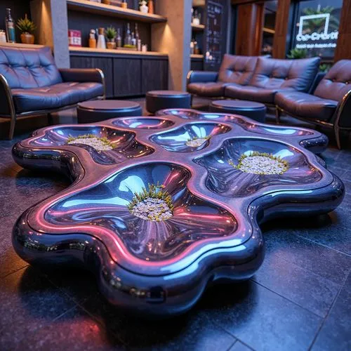 coffee table,coffeetable,beer table sets,plasma lamp,orbifold,beer tables,gnome and roulette table,coasters,floor fountain,chaise lounge,tabletops,teleporters,ufo interior,tabletop,millenium falcon,conference table,beer coasters,millennium falcon,footstools,game room