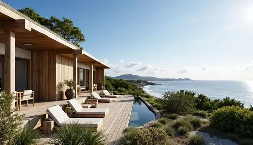 amanresorts,lefay,holiday villa,wooden decking,dunes house,summer house,beachhouse,beach house,floating huts,over water bungalows,telleria,anantara,house by the water,waiheke,deckhouse,landscape design sydney,fresnaye,holiday home,snohetta,summerhouse