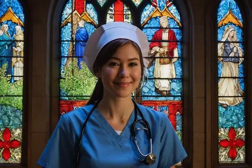 female nurse,midwife,nurse,nurses,female doctor,hospital staff,matron,nursing,midwives,novitiate,lady medic,healthcare worker,medical sister,physician,medical icon,holy spirit hospital,postulant,medical staff,mediatrix,nunsense,Illustration,Japanese style,Japanese Style 10