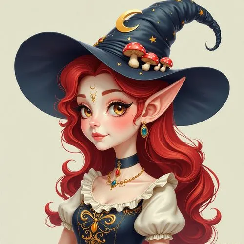 witch hat,witch's hat,witch's hat icon,halloween witch,fantasy portrait,witch,Illustration,Realistic Fantasy,Realistic Fantasy 33